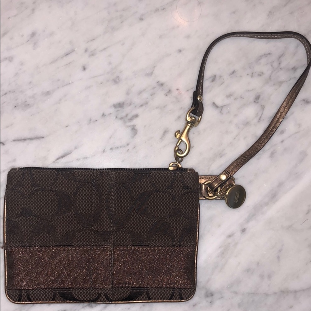 Coach wristlet